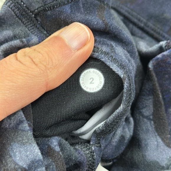 Lululemon Align Pant 28" Nightfall Blossom Multi Align Pant Full 28 Nulu - Picture 5 of 5